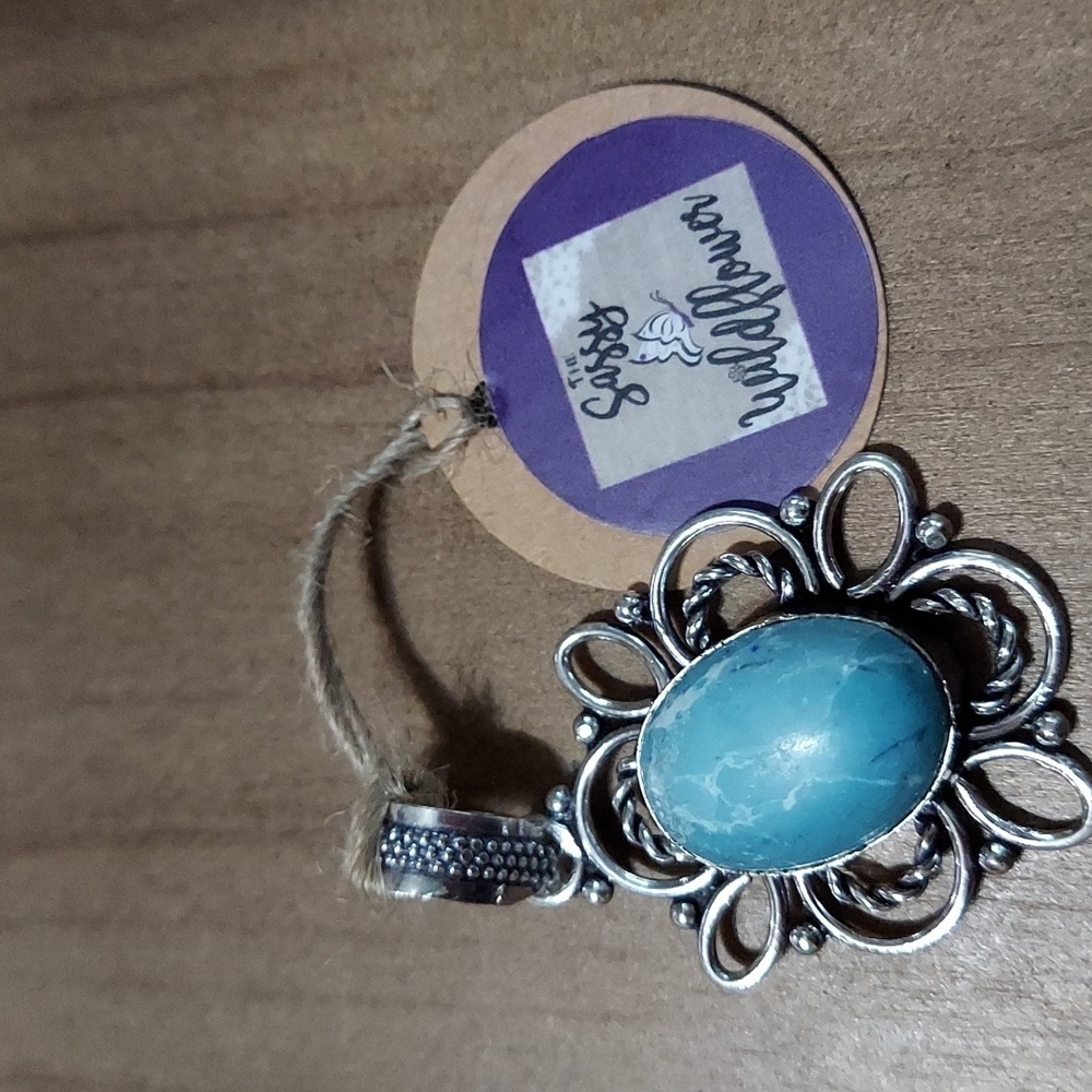 CARIBBEAN Larimar Sterling Silver Pendant